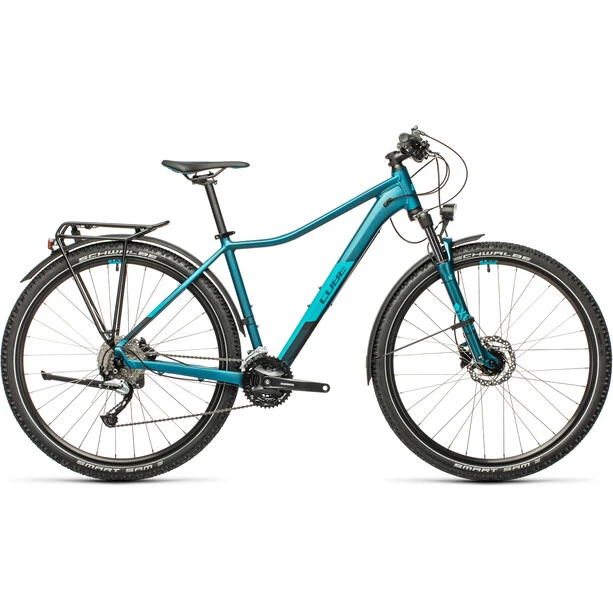 Cube VTT Semi-rigides 27,5 Pouces Access WS Pro Allroad Femme, Bleu 4 Cube VTT Semi-rigides 27,5 Pouces Access WS Pro Allroad Femme, Bleu – Image 2
