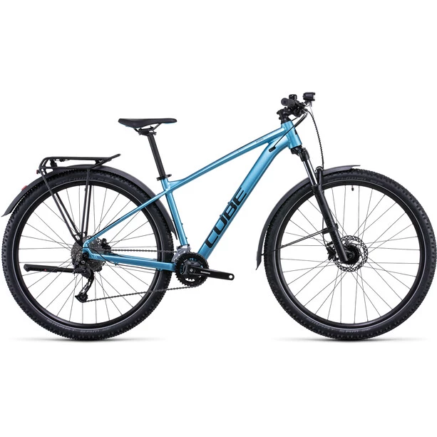 Cube VTT Semi-rigides 27,5 Pouces Access WS Pro Allroad Femme, Bleu 3 Cube VTT Semi-rigides 27,5 Pouces Access WS Pro Allroad Femme, Bleu