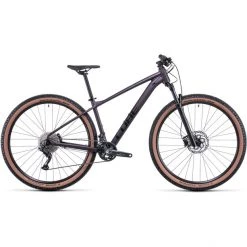 Cube VTT Semi-rigides 27,5 Pouces Access WS Race Femme, Violet