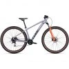 Cube VTT Semi-rigides 27,5 Pouces Aim Race, Argent/orange
