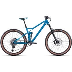 Cubecube-stereo VTT Tout-suspendus 27,5 Pouces Stereo 140 HPC Race, Bleu