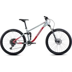 Ghost VTT Tout-suspendus 27,5 Pouces Kato FS AL, Gris/rouge