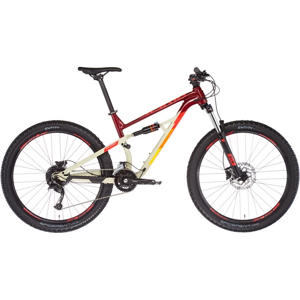 Polygon VTT Tout-suspendus 27,5 Pouces Siskiu D5, Rouge/beige 3 Polygon VTT Tout-suspendus 27,5 Pouces Siskiu D5, Rouge/beige