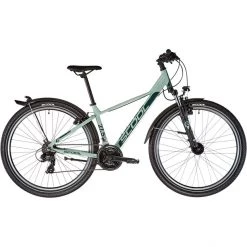 Scool VTT Semi-rigides 27,5 Pouces TroX EVO 27,5 21-S Enfant, Vert
